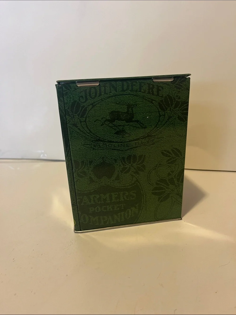 John Deere Tractor Tin Canister Lid General Purpose Model D GP